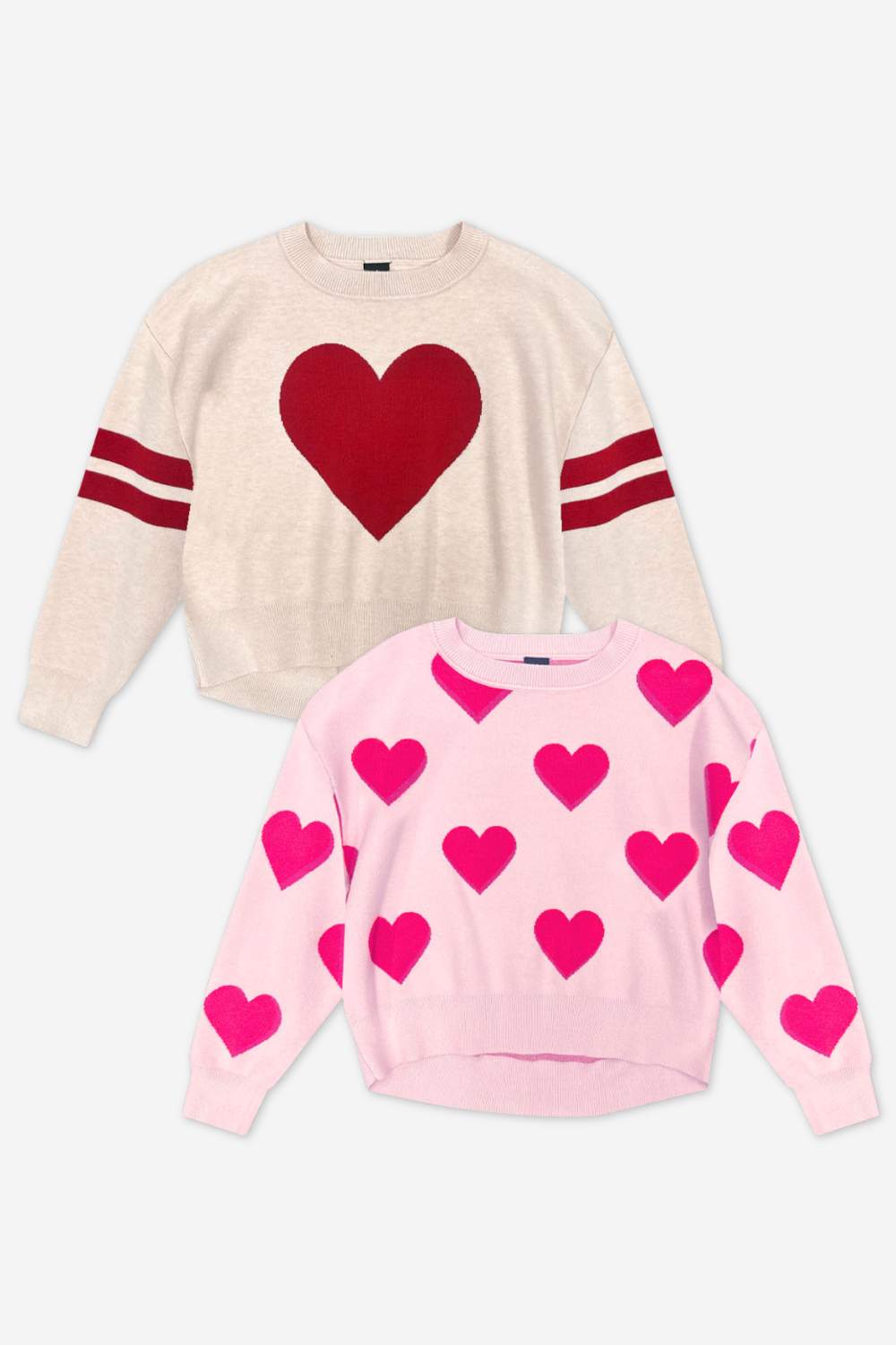 2-Pack Yummy Soft Crew Sweater