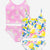 Glitter Pink Daisy | Pink Aqua Lemon - NEW!