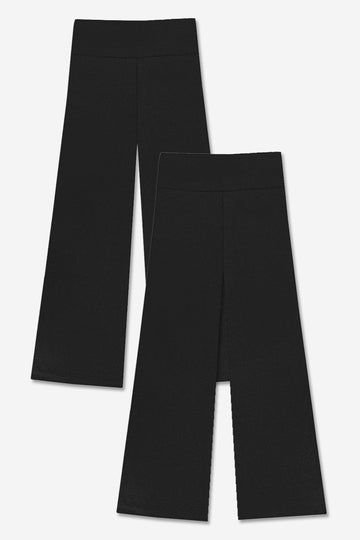 2-Pack Simply Soft Luxe Wide Leg Pant - Black - NEW!