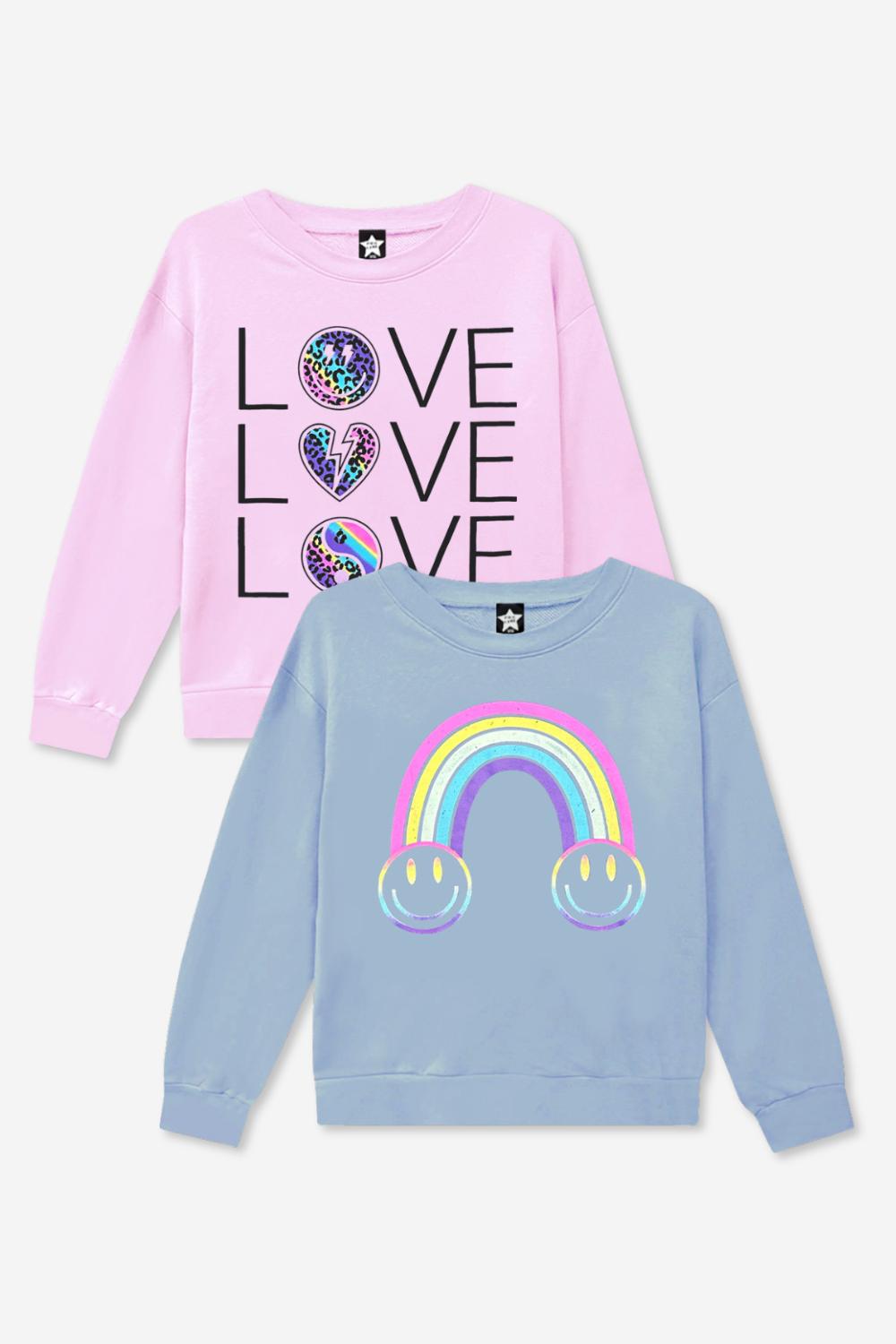 2-Pack Simply Soft Long Sleeve Crew Top