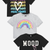 Black Good Vibes | Grey Rainbow | Black Mood - NEW! - Labor Day Sale!