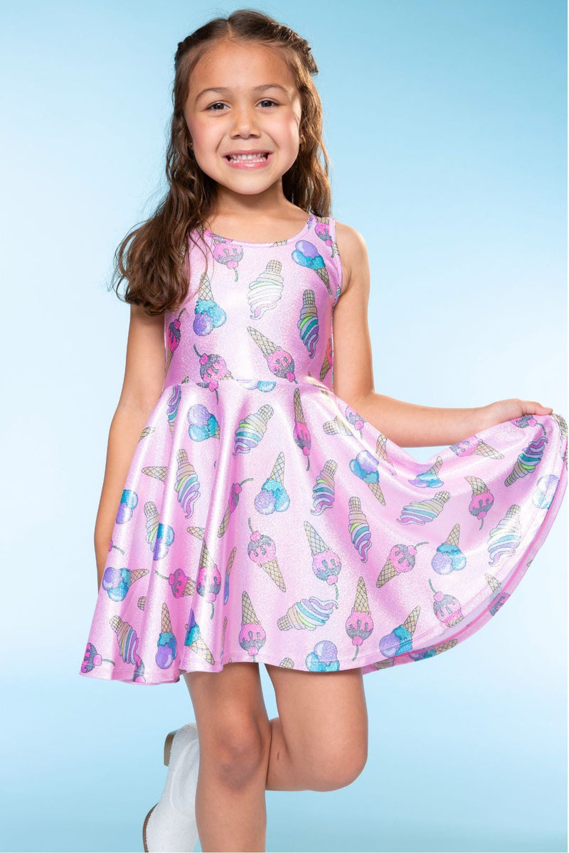Glitter Tank Super Twirl Dress