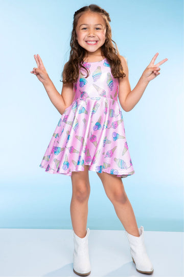 Glitter Tank Super Twirl Dress