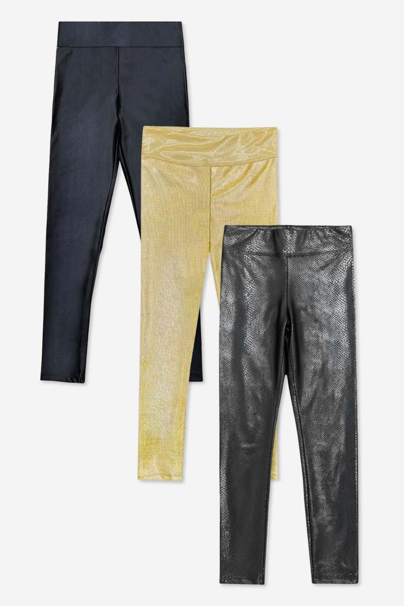 3-Pack Liquid Mid-Rise Legging