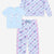 Ice Blue Pink Denim Tie Dye | Ice Blue Tie Dye Bow | Ice Blue Pink Denim Tie Dye - NEW!