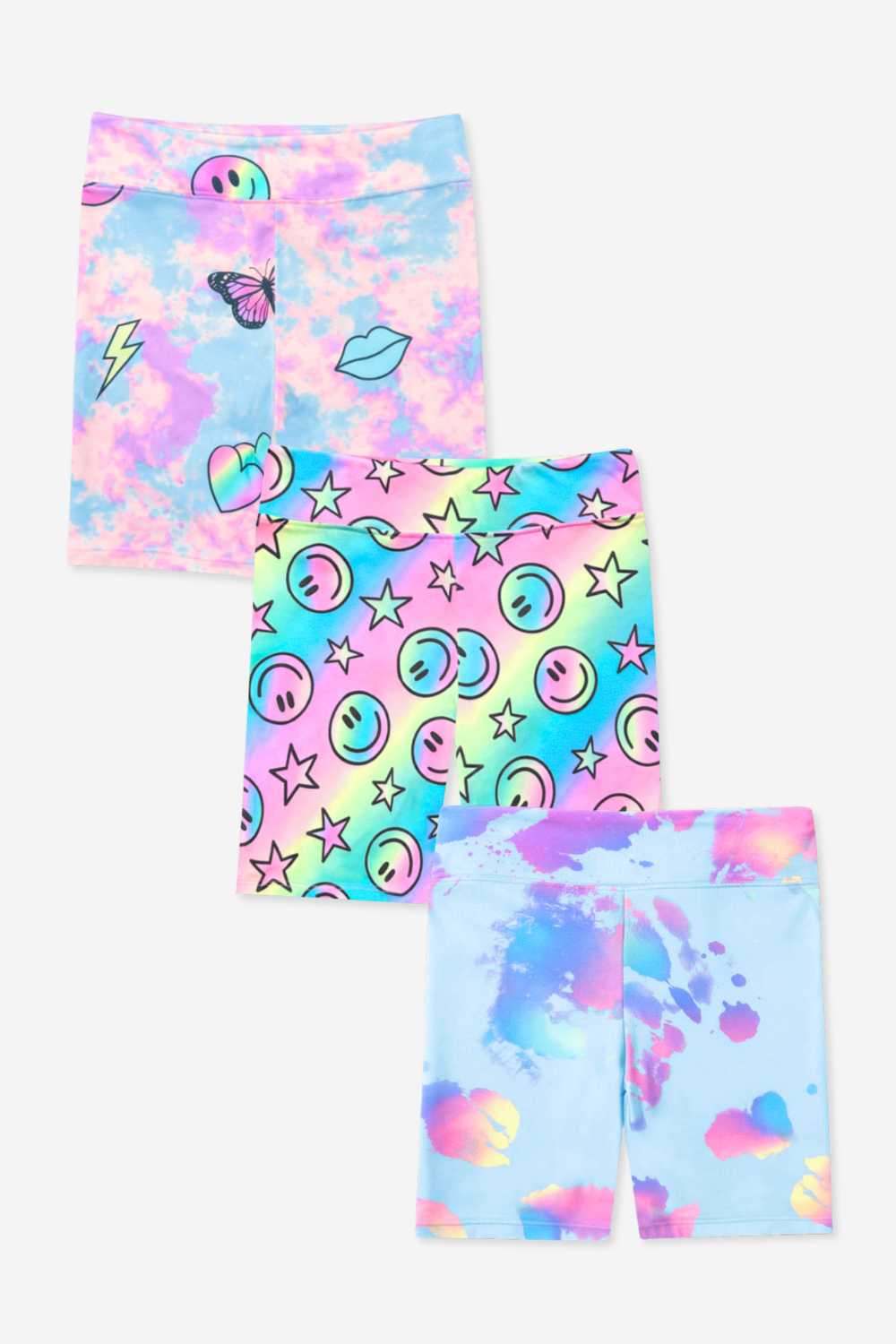 3 Pack Simply Soft Biker Short