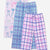 Pink Bows | Pink Navy Plaid | Denim Lt Pink Plaid - NEW!