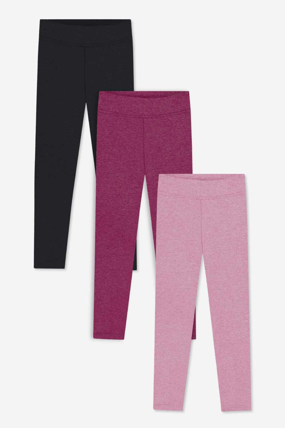 3-Pack Simply Soft Luxe Legging - Navy Heather Blue (x2) | Black - NEW!