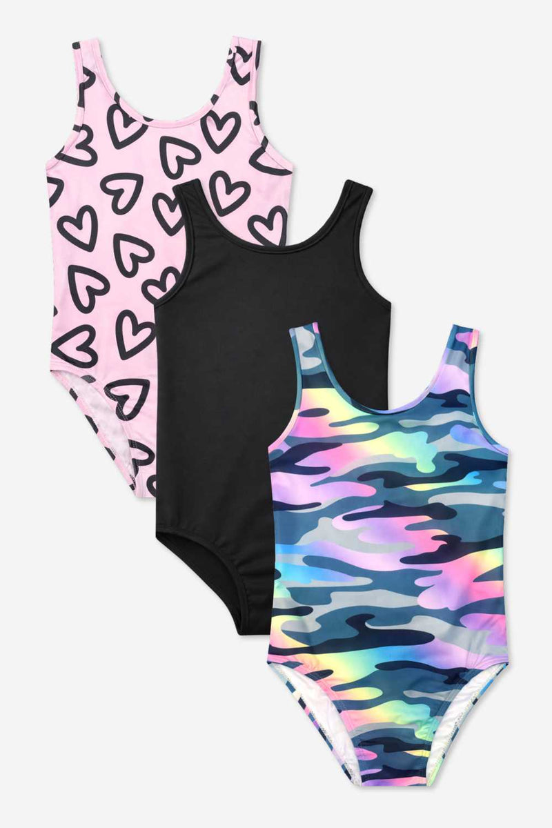 3-Pack Simply Soft Luxe Tank Leotard