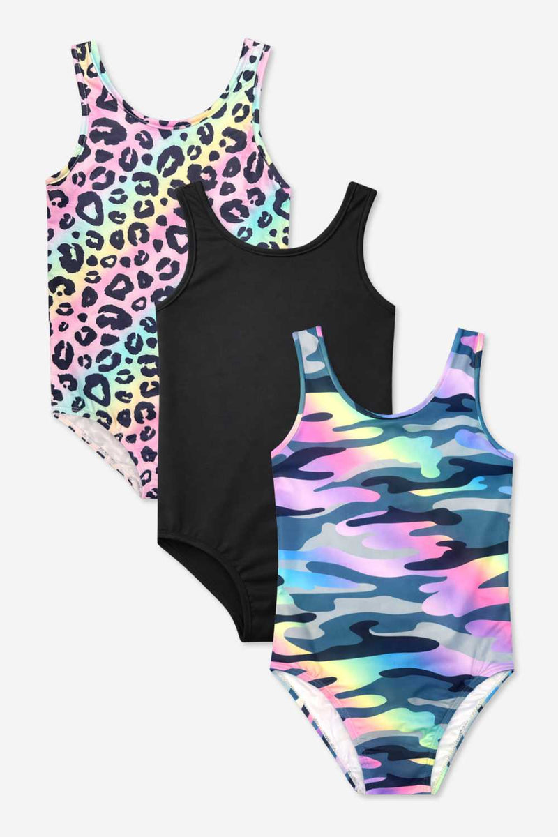 3-Pack Simply Soft Luxe Tank Leotard