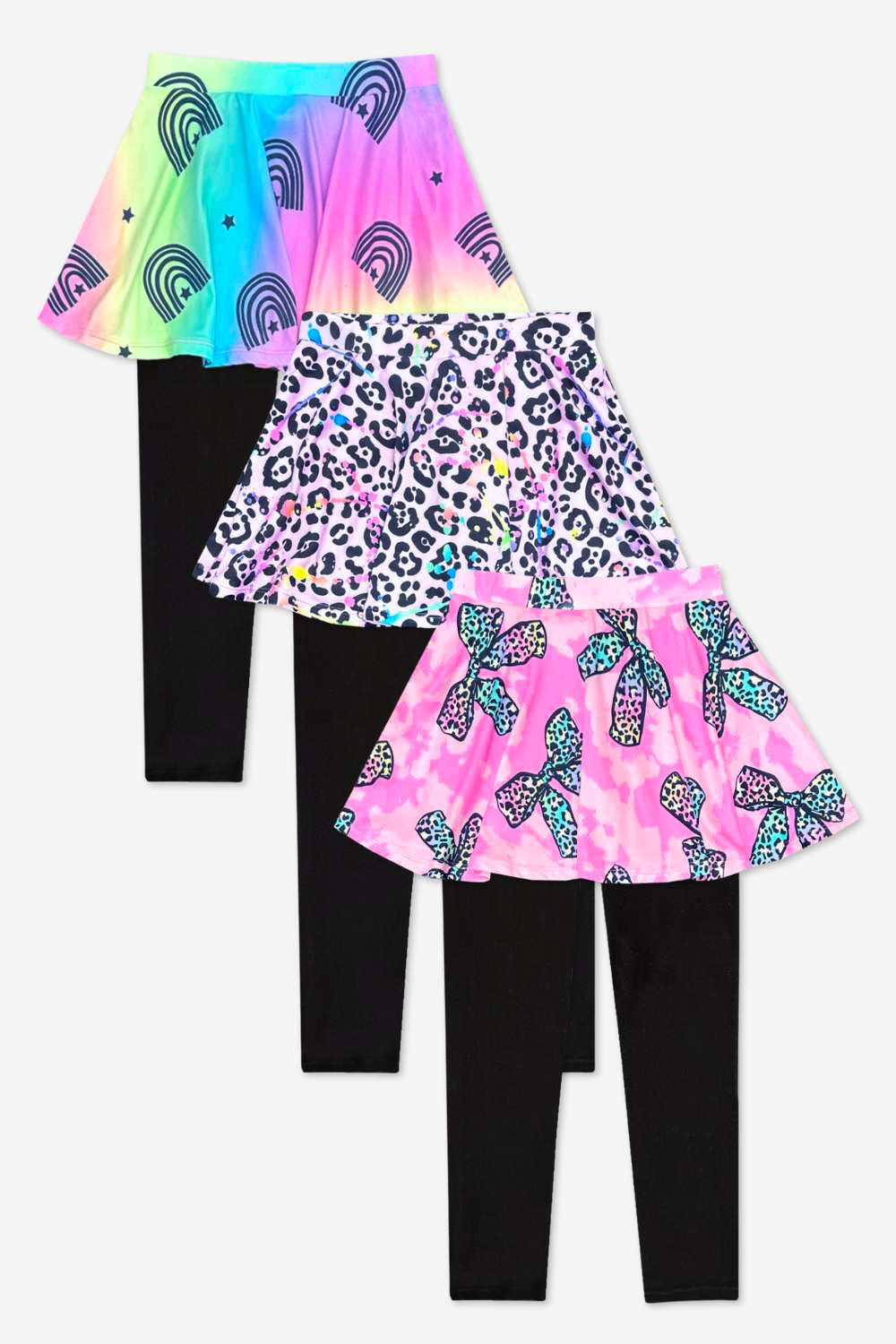 3-Pack Simply Soft Skater Legging