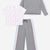 Cozy Floral Heather Grey - NEW!