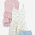 Ivory Blue & Pink Rose Floral - NEW!