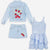 Ice Blue Strawberry Bloom - NEW!