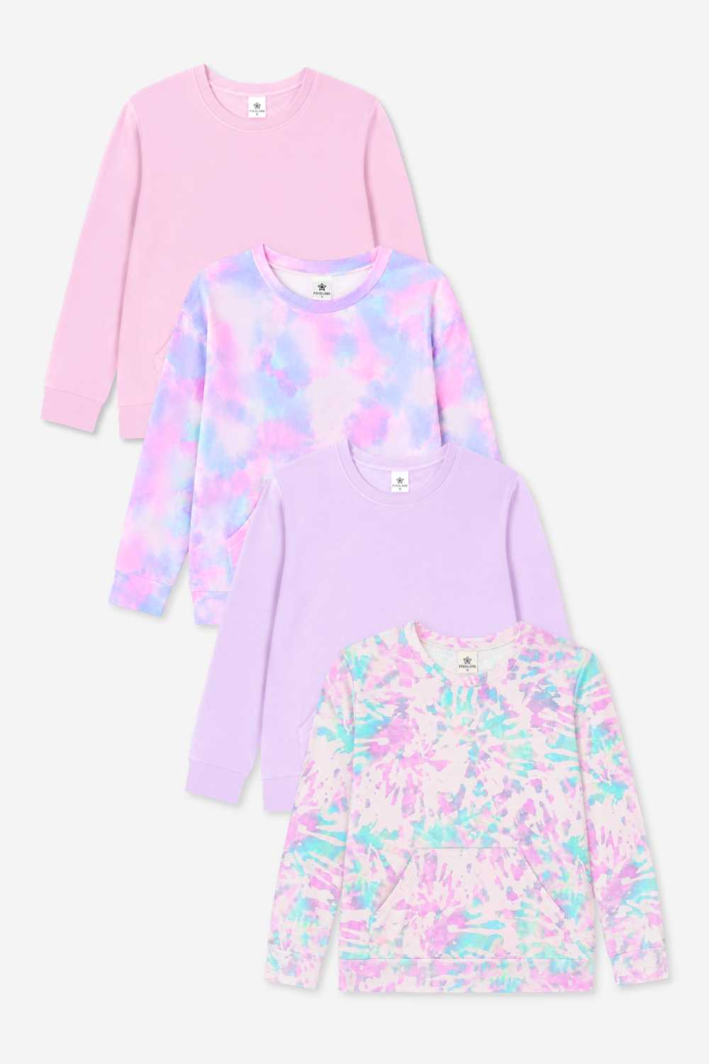4 Pack Simply Soft Kanga Pocket Crew Top