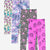 Denim Tie Dye | Rainbow Leopard | Neon Pink | Taupe Pink Leopard Star - NEW!