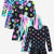 Neon Rainbow Batik | Black Rainbow Foil Hearts & Stars | Rainbow Leopard | Black Lollipops - NEW!