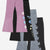 Black Pastel Rainbow Sketch Emoji | Steel Black Stars | Black | Dusty Plum Sequin Bow - NEW!