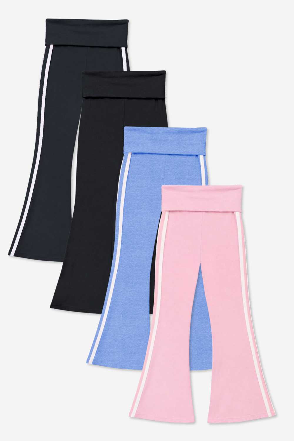 4 Pack Simply Soft Luxe Foldover Flare