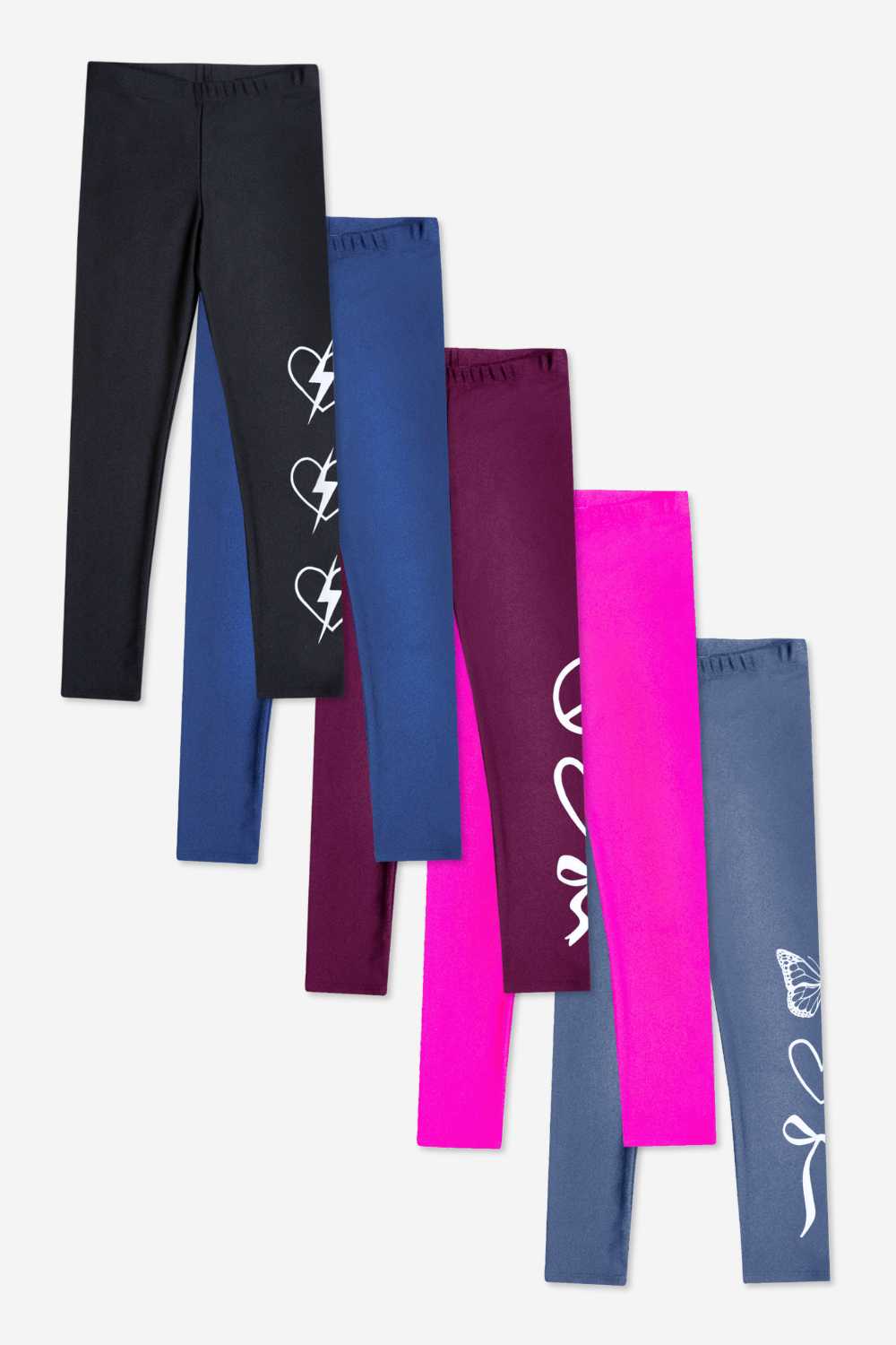 5-Pack High Shine Legging