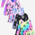 Purple Pink Elements | Pink Tie Dye Emoji | Black Smile | Rainbow Star | Pink Rainbow Bow - NEW!