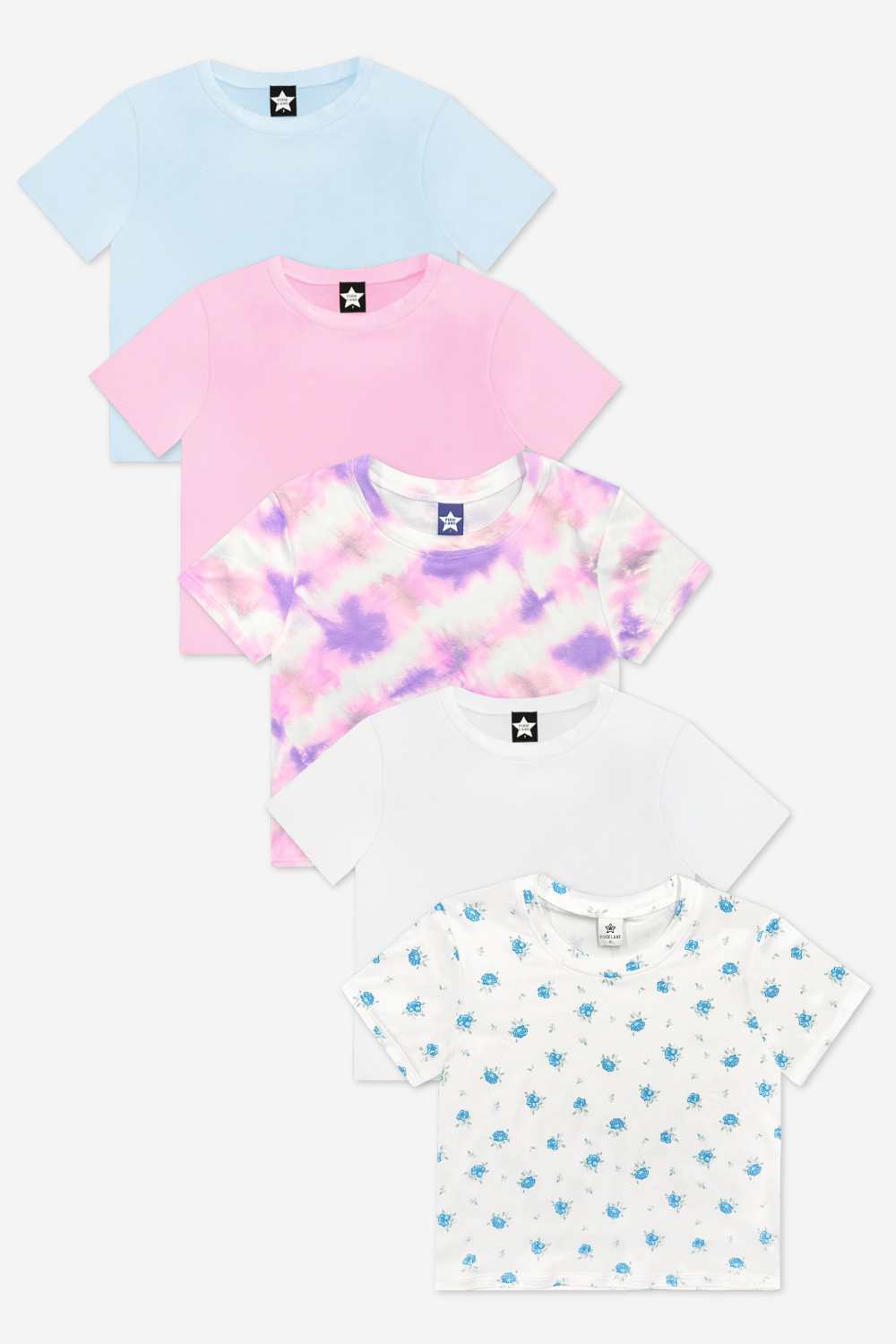 5-Pack Simply Soft Easy Tee