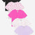 Black | Pink Burgundy Floral | Hot Pink | Oatmeal Pink Floral | Soft Lilac - NEW!
