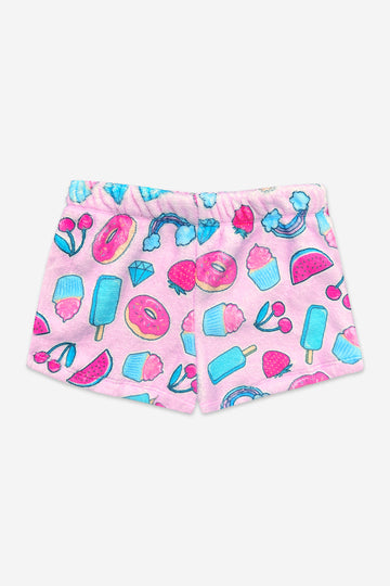 Fuzzy Plush Dolphin Short