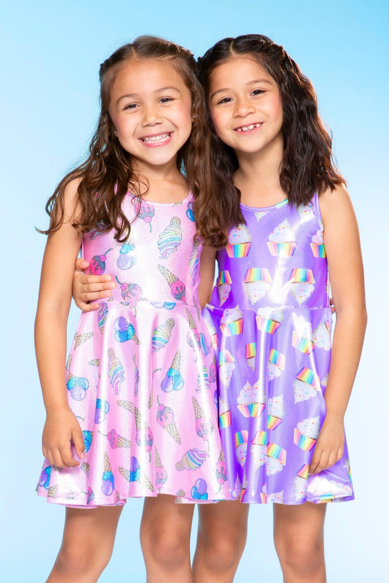 Glitter Tank Super Twirl Dress