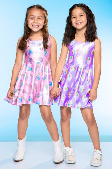 Glitter Tank Super Twirl Dress