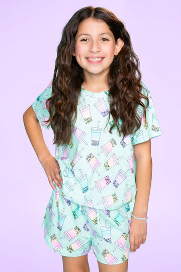 Simply Soft Easy Tee & Dolphin Short