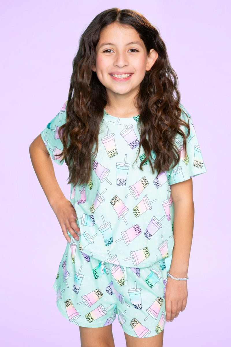 Simply Soft Easy Tee & Dolphin Short