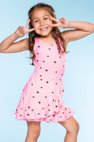Simply Soft Tank Ruffle Flounce Dress