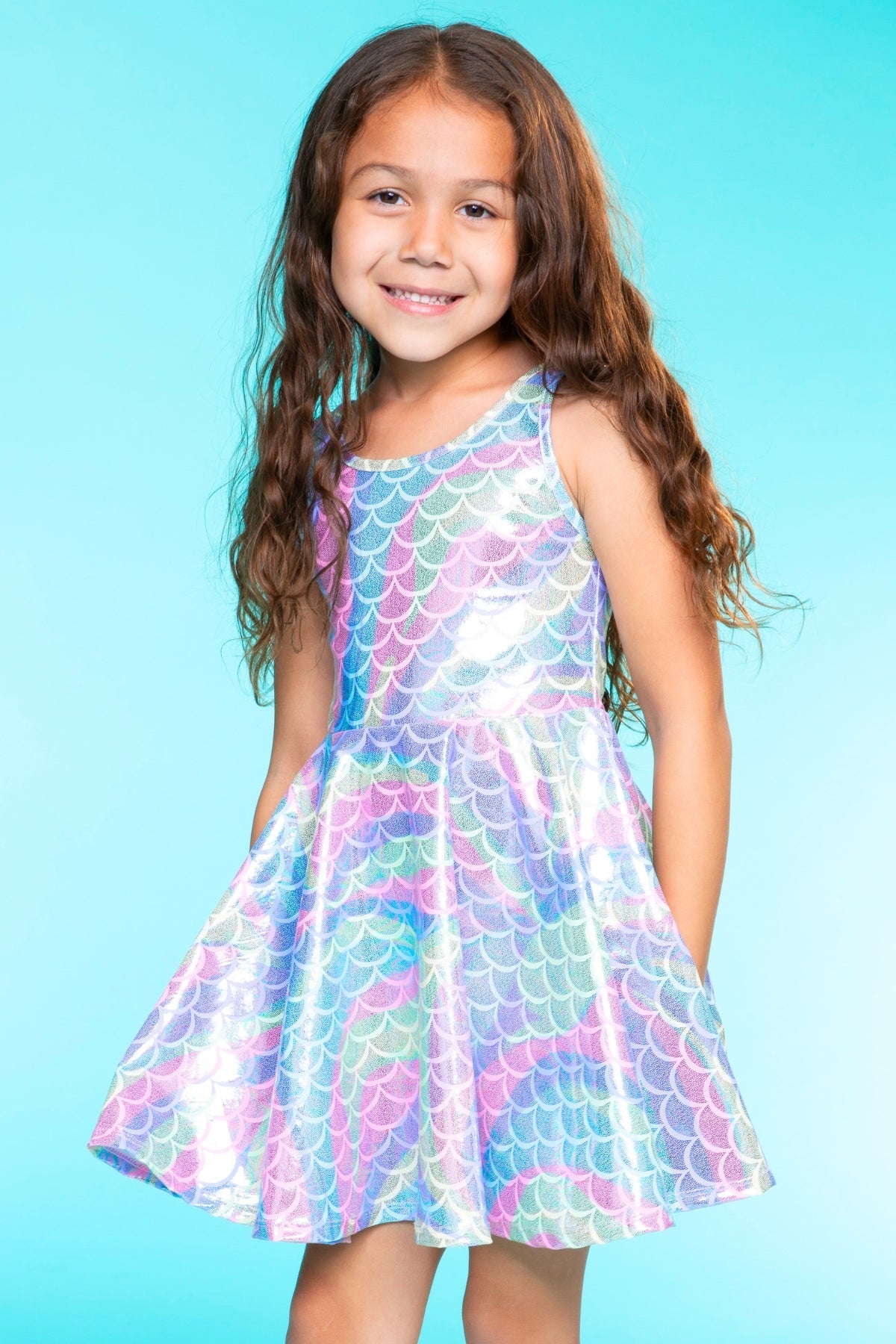 Glitter Tank Super Twirl Dress