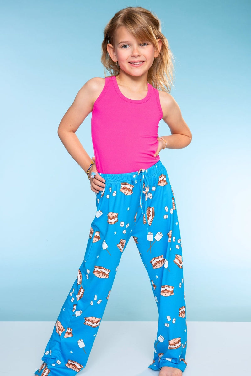 Simply Soft Karate Pant - Blue Lake S'mores