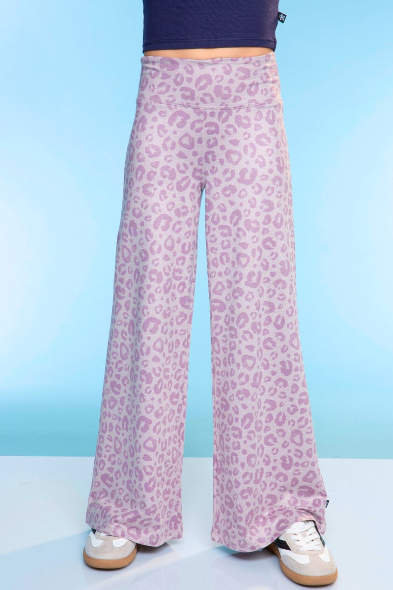 Simply Soft Luxe Wide Leg Pant - Desert Rose Leopard
