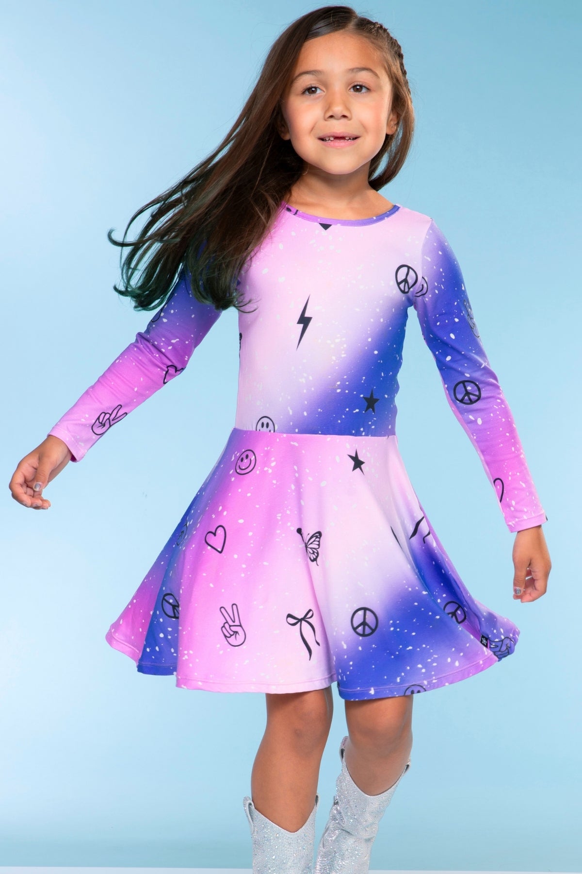 Simply Soft Long Sleeve Skater Dress