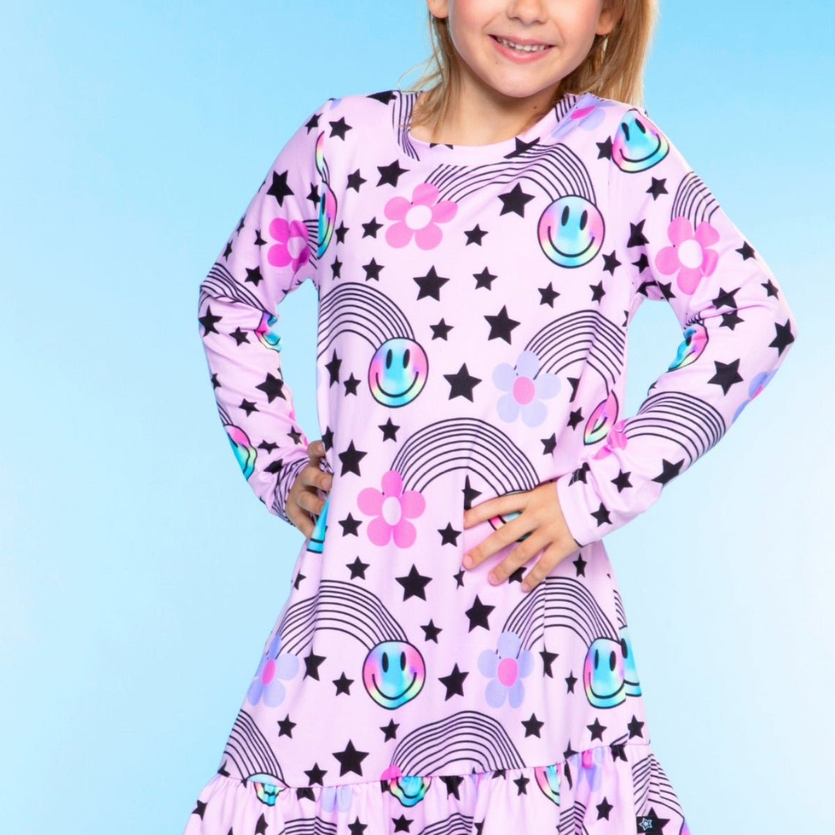 Simply Soft Long Sleeve Ruffle Nightgown