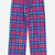 Navy Red Plaid
