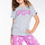Pink Grey Cousin Crew Smile - NEW!