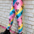 Rainbow Graffiti Heart - NEW!