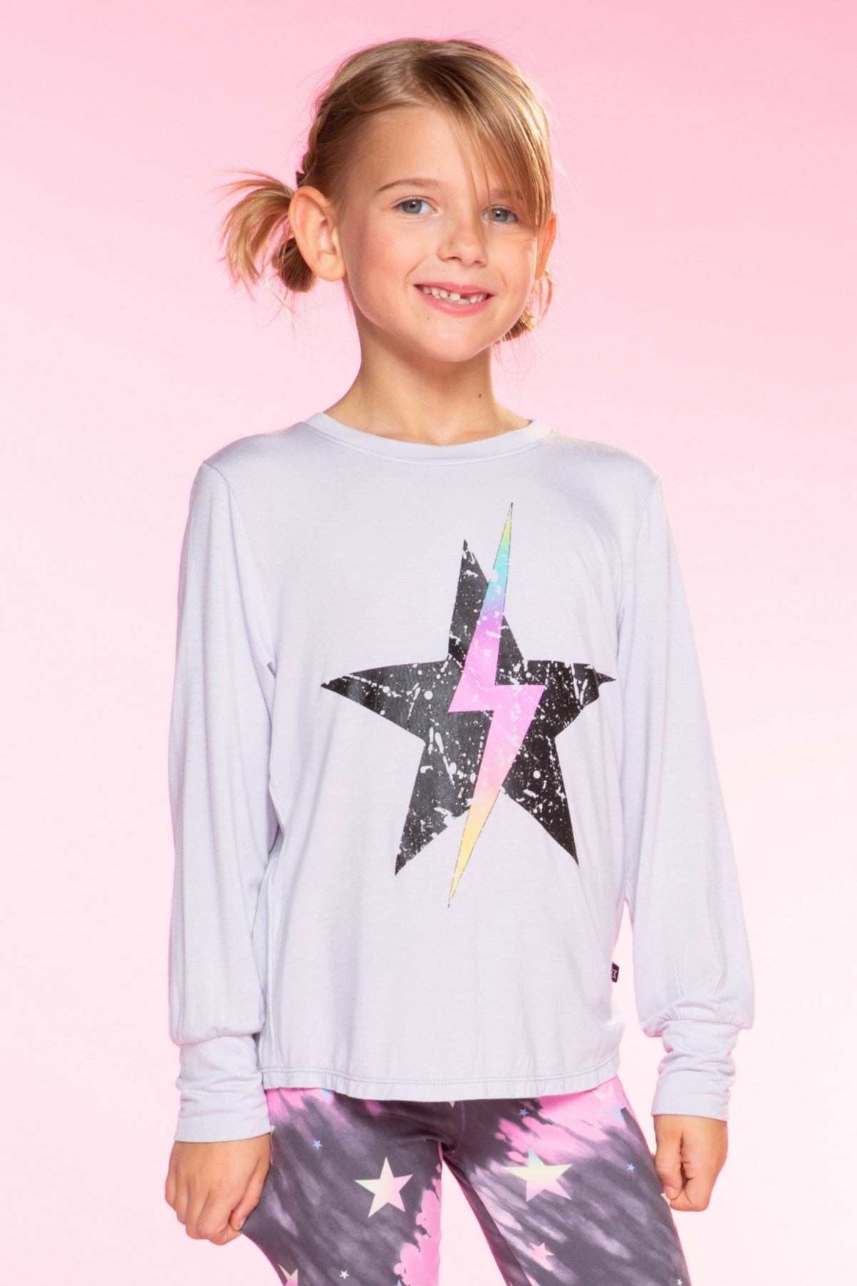 Modal Long Sleeve Shirttail Top - Lilac Sweet Vibes