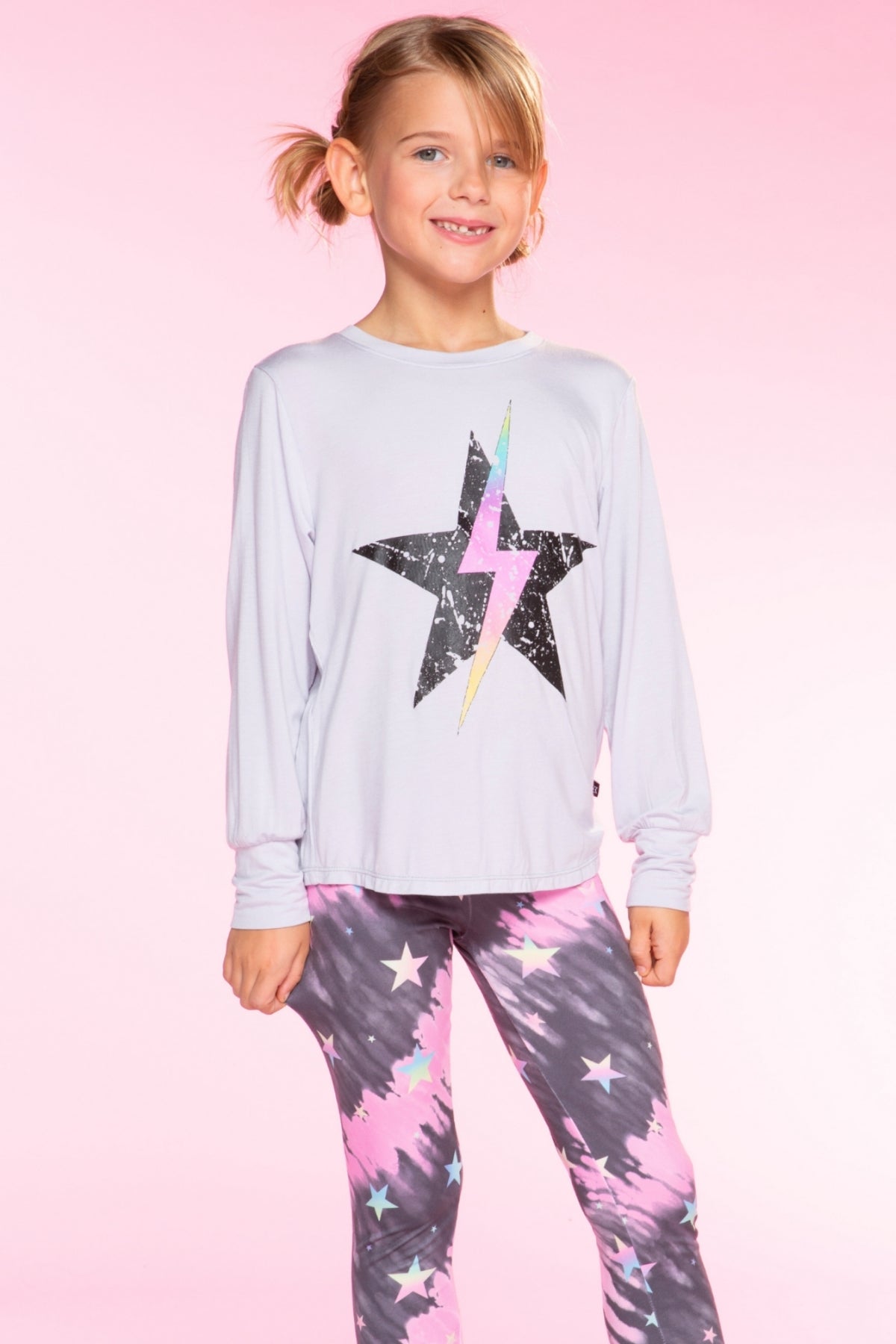 Modal Long Sleeve Shirttail Top - Lilac Sweet Vibes