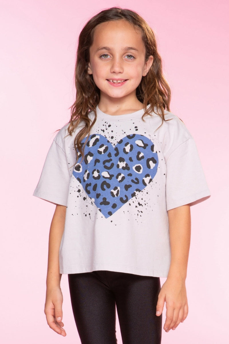 Washed Cotton Drop Shoulder Tee.