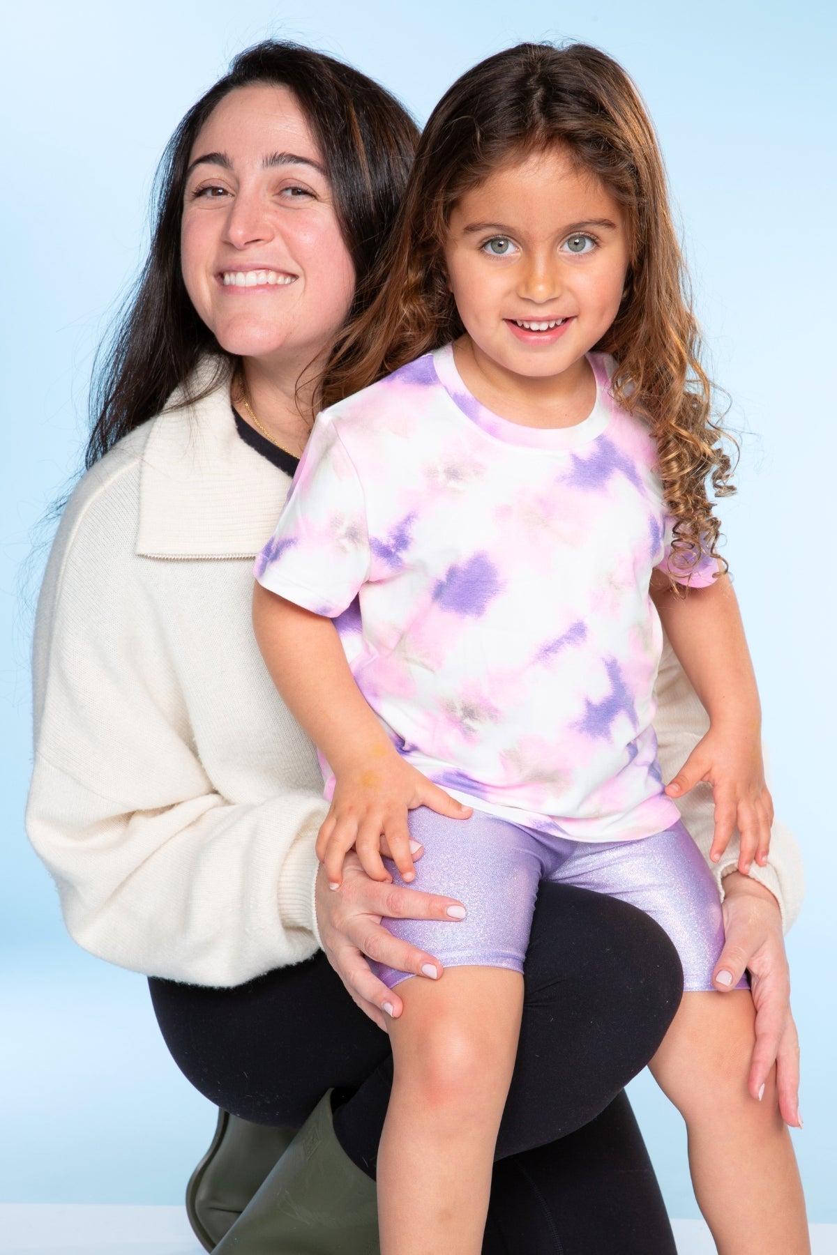 High Shine Biker Short - Pink Glitter Gummy Bear