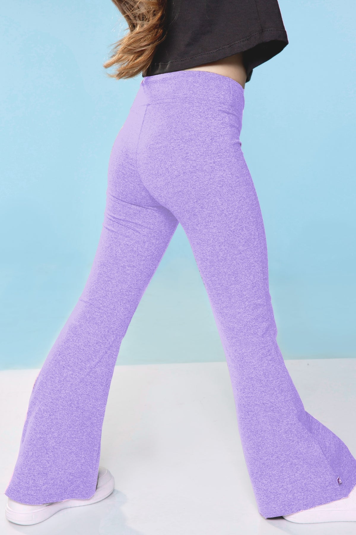 3-Pack Simply Soft Luxe Flare Legging - Candy Pink | Candy Purple | Vintage Denim Bow - NEW!