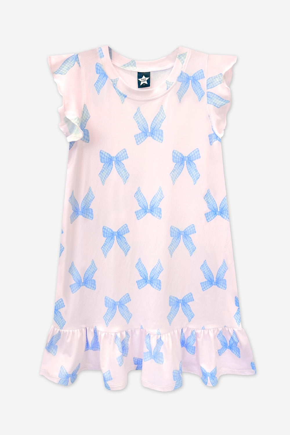 Simply Soft Flutter Sleeve Lounge Dress