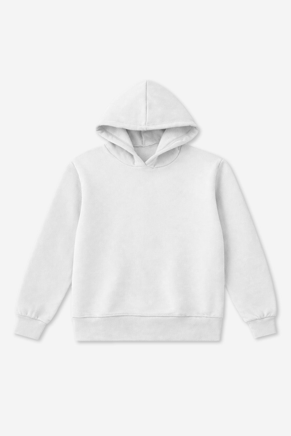 Cloud Soft French Terry Everyday Hoodie - Vintage Rose Hibiscus