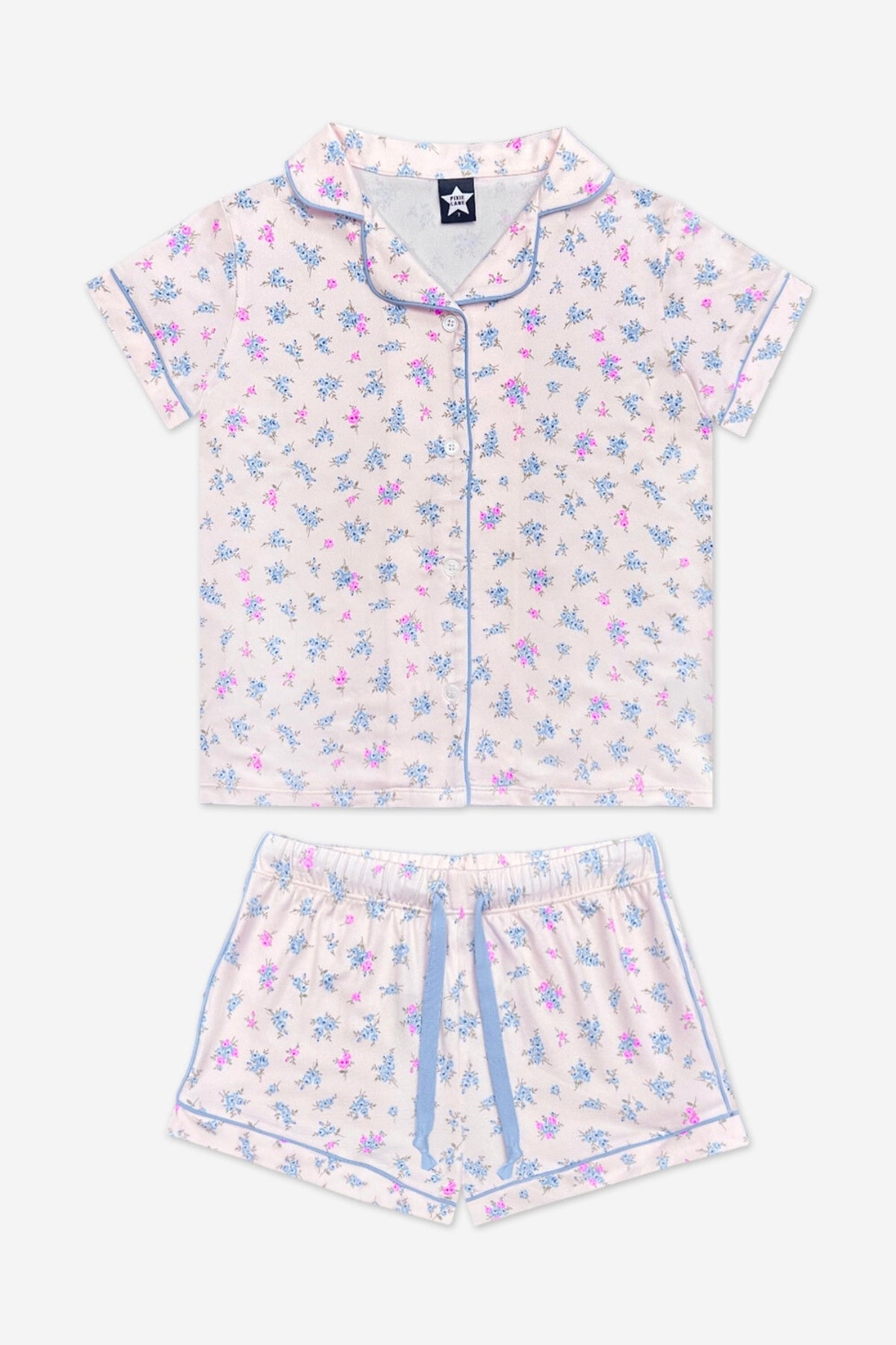 Short Sleeve Simply Soft Button Down Top & Short