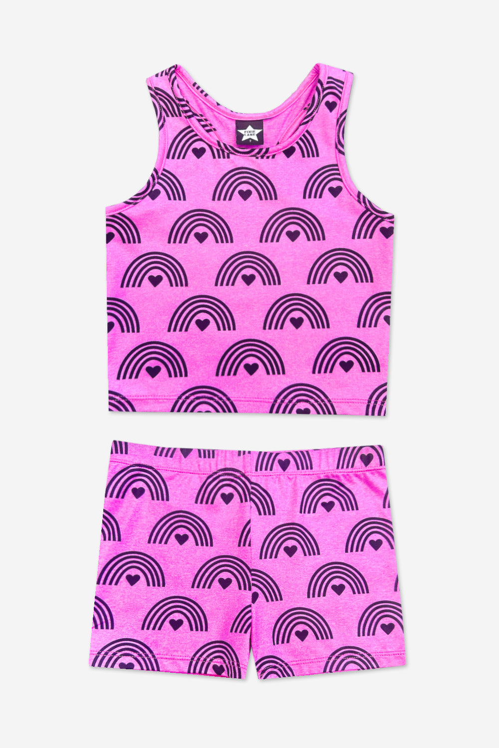 Simply Soft Luxe Cropped Racerback Tank & Tumble Short